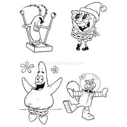Desenhos para colorir: SpongeBob SquarePants - Páginas para Colorir Imprimíveis Gratuitamente