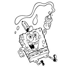 Desenho SpongeBob SquarePants (Desenhos Animados e Séries Animadas) #195139 para imprimir e colorir