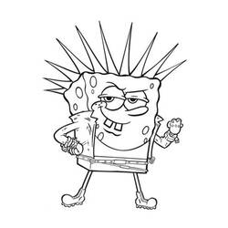 Desenho SpongeBob SquarePants (Desenhos Animados e Séries Animadas) #195159 para imprimir e colorir