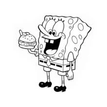 Desenhos para colorir: SquareBob SquarePants - Páginas para Colorir Imprimíveis Gratuitamente