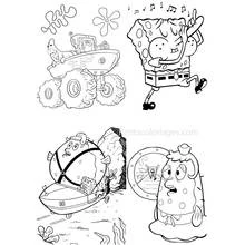 Desenho SquareBob SquarePants (Desenhos Animados e Séries Animadas) #33457 para imprimir e colorir