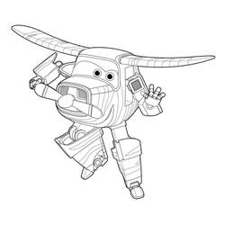 Desenhos para colorir: Super Wings - Páginas para Colorir Imprimíveis Gratuitamente