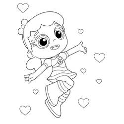 Desenhos para colorir: Talia e the Rainbow Kingdom - Páginas para Colorir Imprimíveis Gratuitamente