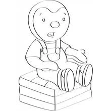 Desenho Tchoupi e Doudou (Desenhos Animados e Séries Animadas) #34227 para imprimir e colorir