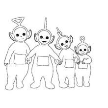 Desenhos para colorir: Teletubbies - Páginas para Colorir Imprimíveis Gratuitamente