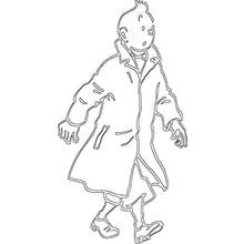 Desenho Tintin (Desenhos Animados e Séries Animadas) #25796 para imprimir e colorir