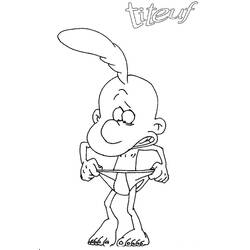 Desenho Titeuf (Desenhos Animados e Séries Animadas) #181879 para imprimir e colorir