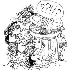 Desenhos para colorir: Tom-Tom e Nana - Páginas para Colorir Imprimíveis Gratuitamente
