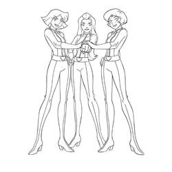 Desenho Totally Spies (Desenhos Animados e Séries Animadas) #194962 para imprimir e colorir