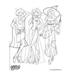 Desenhos para colorir: Totally Spies - Páginas para Colorir Imprimíveis Gratuitamente