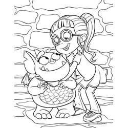 Desenhos para colorir: Vampirina - Páginas para Colorir Imprimíveis Gratuitamente