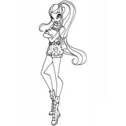 Desenhos para colorir: Winx - Páginas para Colorir Imprimíveis Gratuitamente