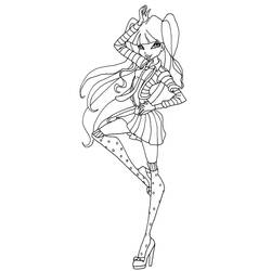 Desenho Winx (Desenhos Animados e Séries Animadas) #180578 para imprimir e colorir