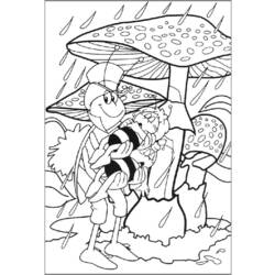 Página para colorir: Abelha Maia (desenhos animados) #28340 - Páginas para Colorir Imprimíveis Gratuitamente