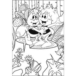 Página para colorir: Abelha Maia (desenhos animados) #28355 - Páginas para Colorir Imprimíveis Gratuitamente