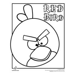 Página para colorir: Angry Birds (desenhos animados) #25024 - Páginas para Colorir Imprimíveis Gratuitamente