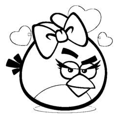 Página para colorir: Angry Birds (desenhos animados) #25030 - Páginas para Colorir Imprimíveis Gratuitamente