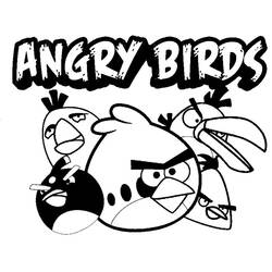 Página para colorir: Angry Birds (desenhos animados) #25036 - Páginas para Colorir Imprimíveis Gratuitamente