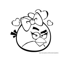 Página para colorir: Angry Birds (desenhos animados) #25038 - Páginas para Colorir Imprimíveis Gratuitamente