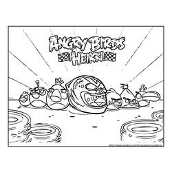 Página para colorir: Angry Birds (desenhos animados) #25040 - Páginas para Colorir Imprimíveis Gratuitamente