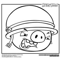 Página para colorir: Angry Birds (desenhos animados) #25067 - Páginas para Colorir Imprimíveis Gratuitamente