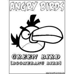 Página para colorir: Angry Birds (desenhos animados) #25074 - Páginas para Colorir Imprimíveis Gratuitamente