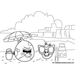 Página para colorir: Angry Birds (desenhos animados) #25076 - Páginas para Colorir Imprimíveis Gratuitamente