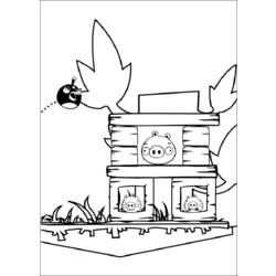 Página para colorir: Angry Birds (desenhos animados) #25088 - Páginas para Colorir Imprimíveis Gratuitamente