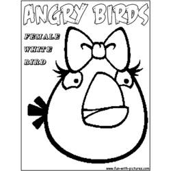 Página para colorir: Angry Birds (desenhos animados) #25104 - Páginas para Colorir Imprimíveis Gratuitamente