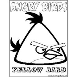 Página para colorir: Angry Birds (desenhos animados) #25110 - Páginas para Colorir Imprimíveis Gratuitamente