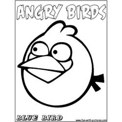 Página para colorir: Angry Birds (desenhos animados) #25113 - Páginas para Colorir Imprimíveis Gratuitamente