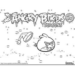 Página para colorir: Angry Birds (desenhos animados) #25139 - Páginas para Colorir Imprimíveis Gratuitamente