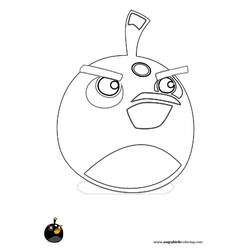 Página para colorir: Angry Birds (desenhos animados) #25140 - Páginas para Colorir Imprimíveis Gratuitamente