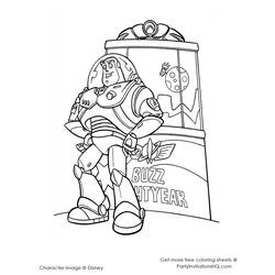 Página para colorir: As Aventuras de Buzz Lightyear (desenhos animados) #46682 - Páginas para Colorir Imprimíveis Gratuitamente