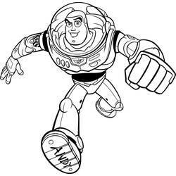 Página para colorir: As Aventuras de Buzz Lightyear (desenhos animados) #46690 - Páginas para Colorir Imprimíveis Gratuitamente