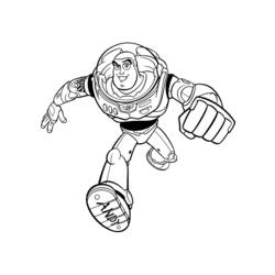 Página para colorir: As Aventuras de Buzz Lightyear (desenhos animados) #46701 - Páginas para Colorir Imprimíveis Gratuitamente