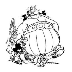 Página para colorir: Asterix e Obelix (desenhos animados) #24373 - Páginas para Colorir Imprimíveis Gratuitamente