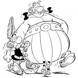 Página para colorir: Asterix e Obelix (desenhos animados) #24375 - Páginas para Colorir Imprimíveis Gratuitamente