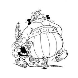 Página para colorir: Asterix e Obelix (desenhos animados) #24379 - Páginas para Colorir Imprimíveis Gratuitamente
