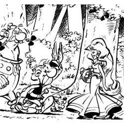 Página para colorir: Asterix e Obelix (desenhos animados) #24388 - Páginas para Colorir Imprimíveis Gratuitamente