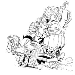 Página para colorir: Asterix e Obelix (desenhos animados) #24389 - Páginas para Colorir Imprimíveis Gratuitamente