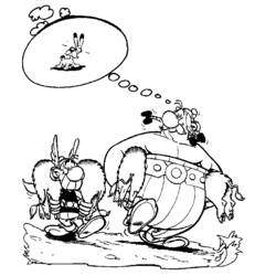 Página para colorir: Asterix e Obelix (desenhos animados) #24409 - Páginas para Colorir Imprimíveis Gratuitamente