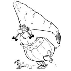 Página para colorir: Asterix e Obelix (desenhos animados) #24418 - Páginas para Colorir Imprimíveis Gratuitamente