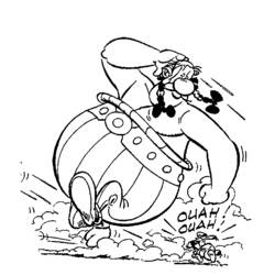 Página para colorir: Asterix e Obelix (desenhos animados) #24442 - Páginas para Colorir Imprimíveis Gratuitamente