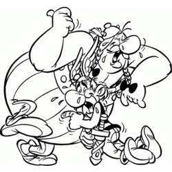 Página para colorir: Asterix e Obelix (desenhos animados) #24445 - Páginas para Colorir Imprimíveis Gratuitamente