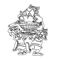 Página para colorir: Asterix e Obelix (desenhos animados) #24477 - Páginas para Colorir Imprimíveis Gratuitamente