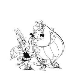 Página para colorir: Asterix e Obelix (desenhos animados) #24485 - Páginas para Colorir Imprimíveis Gratuitamente
