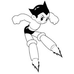 Página para colorir: Astroboy (desenhos animados) #45234 - Páginas para Colorir Imprimíveis Gratuitamente
