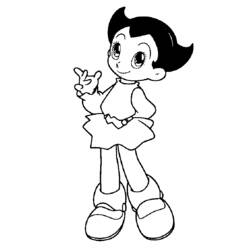 Página para colorir: Astroboy (desenhos animados) #45276 - Páginas para Colorir Imprimíveis Gratuitamente