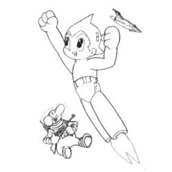 Página para colorir: Astroboy (desenhos animados) #45312 - Páginas para Colorir Imprimíveis Gratuitamente